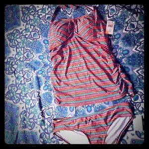 Two-piece brand-new maternity swim suit
